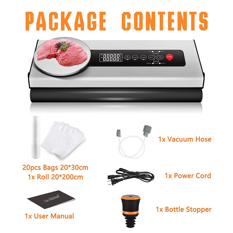 LAIMENG Vacuum Sealer Machine With Food Vacuum Bags Packaging For Vacuum Packer Packing For Sous Vide Vacuum Food Sealer S145