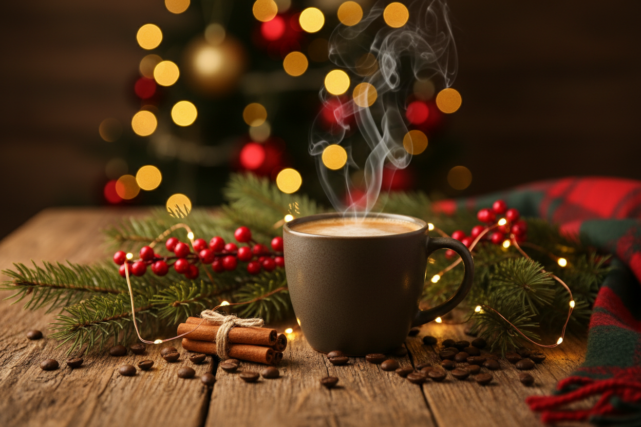 Christmas coffee time