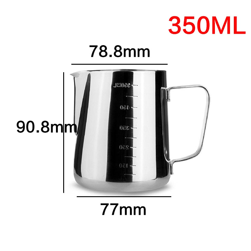 Stainless Steel Milk Craft Coffee Latte Frothing Art Jug Pitcher Mug Cup  Tool
